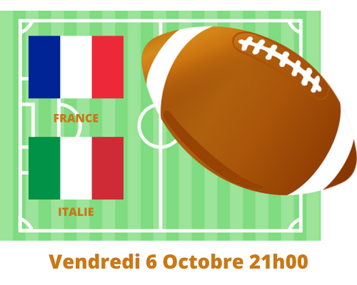Diffusion du match France/Italie